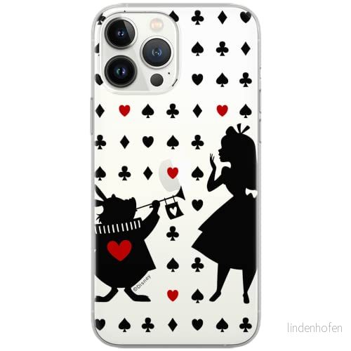 ERT GROUP mobiltelefonfodral för Samsung S10 PLUS originalt och officiellt licensierat Disney mönster Alice & Friends 001 Vit optimalt anpassad till formen på mobiltelefonen, gedeeltelijk transparant 5903040534052