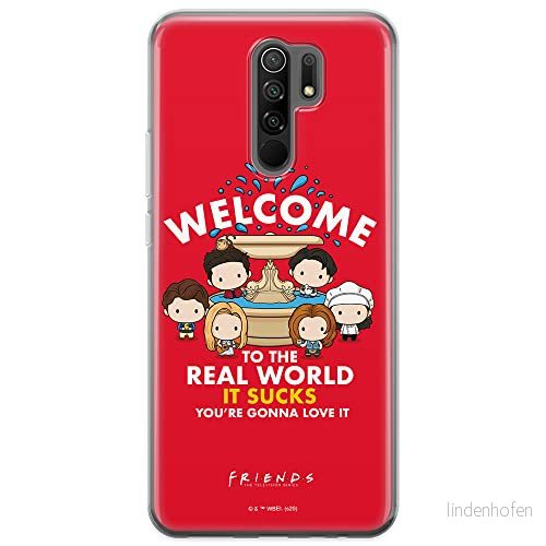 ERT GROUP mobiltelefonfodral för Xiaomi REDMI 9A originalt och officiellt licensierat Friends mönster 005 optimalt anpassad till formen på mobiltelefonen, fodral tillverkad av TPU plast 5903040366127