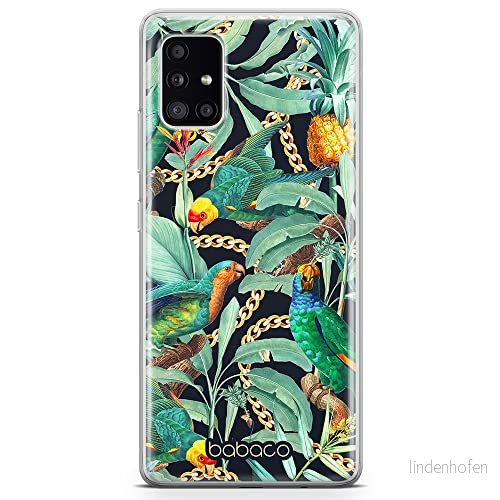 ERT GROUP mobiltelefonfodral för Samsung A51 originalt och officiellt licensierat Babaco mönster Flowers 058 optimalt anpassad till formen på mobiltelefonen, fodral tillverkad av TPU plast 5905131367310