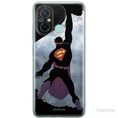 ERT GROUP mobiltelefonfodral för Xiaomi REDMI 12C/ 11A originalt och officiellt licensierat DC mönster Superman 008 anpassad till formen på mobiltelefonen, fodral tillverkad av TPU plast 5905511855406
