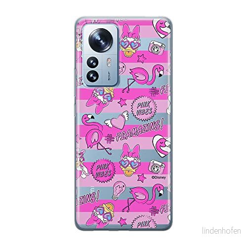 ERT GROUP mobiltelefonfodral för Xiaomi 12 / 12X originalt och officiellt licensierat Disney mönster Daisy 006 optimalt anpassad till formen på mobiltelefonen, gedeeltelijk transparant 5905511481674