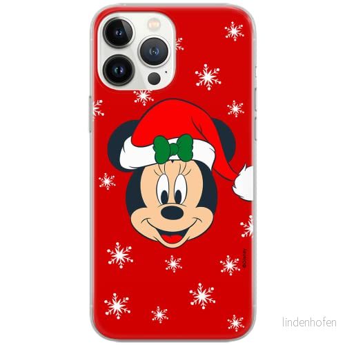 ERT GROUP mobiltelefonfodral för Samsung S10 PLUS originalt och officiellt licensierat Disney mönster Minnie 061 Vit optimalt anpassad till formen på mobiltelefonen, fodral tillverkad av TPU plast 5903932064728