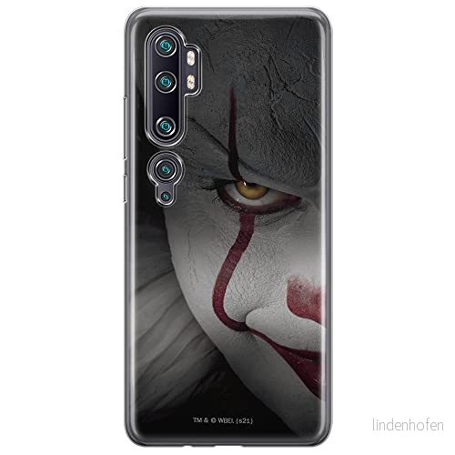 ERT GROUP mobiltelefonfodral för Xiaomi MI NOTE 10 / PRO originalt och officiellt licensierat Horror mönster It 001 anpassad till formen på mobiltelefonen, fodral tillverkad av TPU plast 5905131946553
