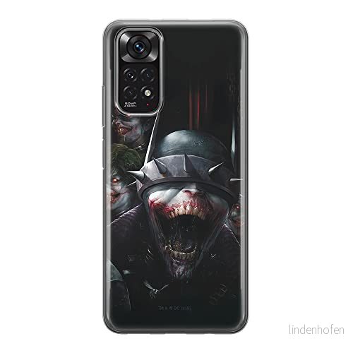 ERT GROUP mobiltelefonfodral för Xiaomi REDMI NOTE 11S 4G / 11 originalt och officiellt licensierat DC mönster Batman Who Laughs 003, fodral tillverkad av TPU plast 5905511562342