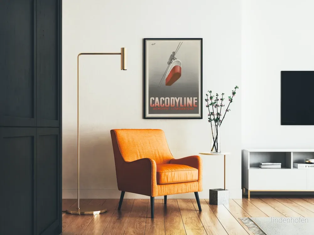 Vintageposter Cacodyline - Stärker kroppen - Bild 2