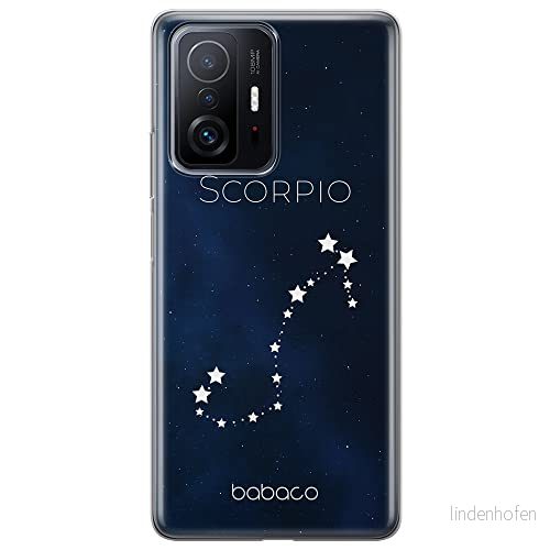ERT GROUP mobiltelefonfodral för Xiaomi 11T 5G / PRO originalt och officiellt licensierat Babaco mönster Zodiac Constellation 008, fodral tillverkad av TPU plast 5904805557187