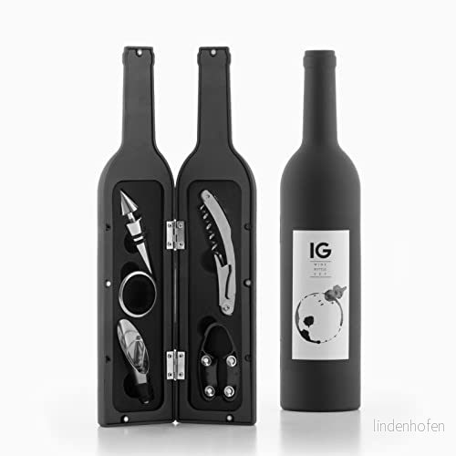 Vinlåda Flaska InnovaGoods 5 Delar 4899888114260