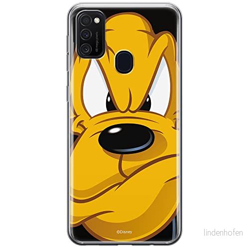 ERT GROUP mobiltelefonfodral för Samsung M21 originalt och officiellt licensierat Disney mönster Pluto 002 optimalt anpassad till formen på mobiltelefonen, fodral tillverkad av TPU plast 5903537835327
