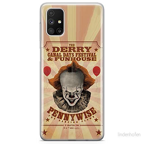 ERT GROUP mobiltelefonfodral för Samsung M51 originalt och officiellt licensierat Horror mönster It 023 optimalt anpassad till formen på mobiltelefonen, fodral tillverkad av TPU plast 5905511006068
