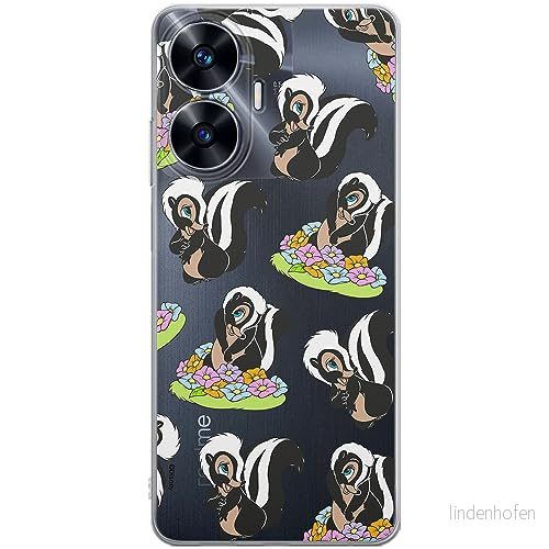 ERT GROUP mobiltelefonfodral för Realme C55 originalt och officiellt licensierat Disney mönster Pepe Le Pew 003 optimalt anpassad till formen på mobiltelefonen, gedeeltelijk transparant 5905511871307