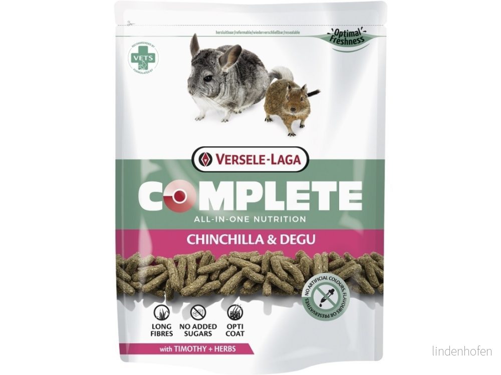 Versele Laga Chinchilla & Degu Complete - 500 g 5410340612552