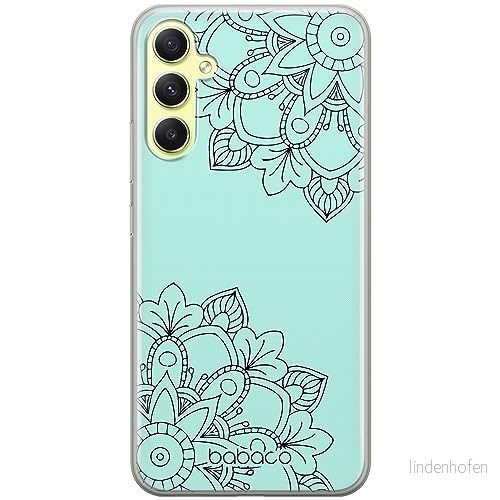 ERT GROUP mobiltelefonfodral för Samsung A34 5G originalt och officiellt licensierat Babaco mönster Mandalas 007 optimalt anpassad till formen på mobiltelefonen, fodral tillverkad av TPU plast 5905511784577