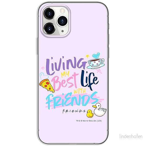 ERT GROUP mobiltelefonfodral för Iphone 11 PRO originalt och officiellt licensierat Friends mönster 024 optimalt anpassad till formen på mobiltelefonen, fodral tillverkad av TPU plast 5905795061463