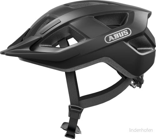 ABUS Aduro 3.0 LED cykelhjälm - sportig cityhjälm i snygg design för vardagliga och sportiga turer med bakljus dam herr storlek M, grå 4003318946394