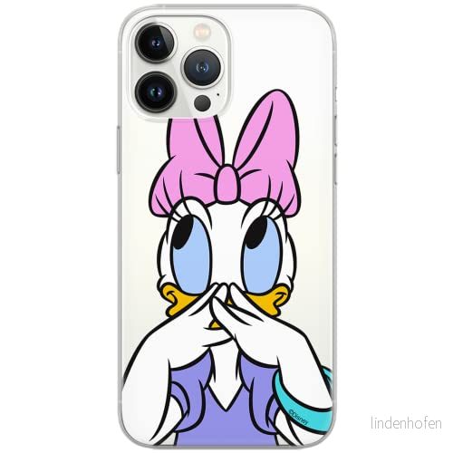 ERT GROUP mobiltelefonfodral för Huawei P30 originalt och officiellt licensierat Disney mönster Daisy 002 Vit optimalt anpassad till formen på mobiltelefonen, gedeeltelijk transparant 5903040568149