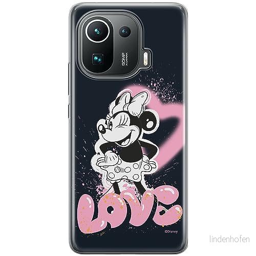 ERT GROUP mobiltelefonfodral för Xiaomi MI 11 PRO originalt och officiellt licensierat Disney mönster Minnie 079 optimalt anpassad till formen på mobiltelefonen, fodral tillverkad av TPU plast 5905795031176