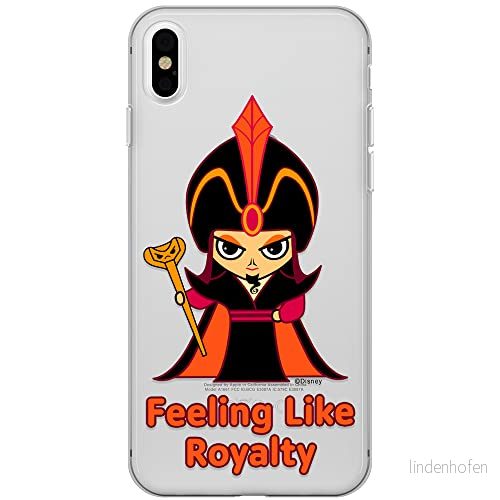 ERT GROUP mobiltelefonfodral för Iphone XS Max originalt och officiellt licensierat Disney mönster Jafar 001 optimalt anpassad till formen på mobiltelefonen, gedeeltelijk transparant 5905131407825