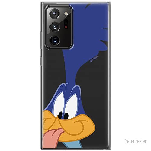 ERT GROUP Mobiltelefonskal för Samsung S20 Ultra original och officiellt licensierad Looney Tunes mönster Road Runner 002 anpassad till mobiltelefonens form, delvis transparent 5903537538662