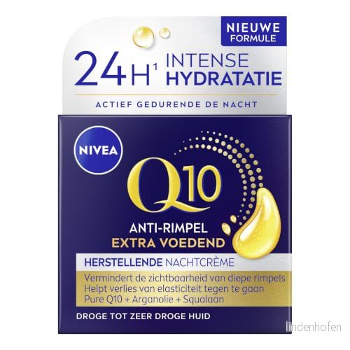 NIVEA Q10 Power extra närande nattkräm, 50 ml 4005900659798