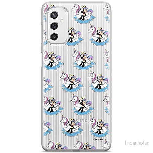ERT GROUP mobiltelefonfodral för Samsung M52 5G originalt och officiellt licensierat Disney mönster Minnie 030 optimalt anpassad till formen på mobiltelefonen, gedeeltelijk transparant 5904805487088