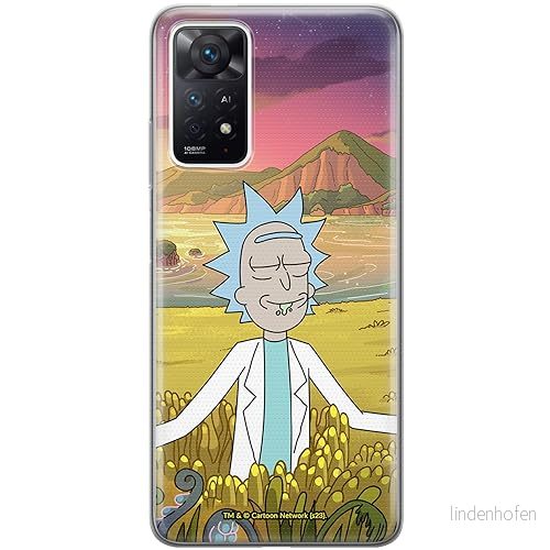 ERT GROUP mobiltelefonfodral för Xiaomi REDMI NOTE 11 PRO 5G/ 4G originalt och officiellt licensierat Rick and Morty mönster & 047, fodral tillverkad av TPU plast 5905795050900