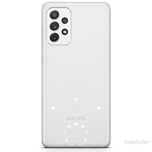 ERT GROUP mobiltelefonfodral för Samsung A73 5G originalt och officiellt licensierat Babaco mönster Mandalas 008 Vit optimalt anpassad till formen på mobiltelefonen, gedeeltelijk transparant 5904805852657