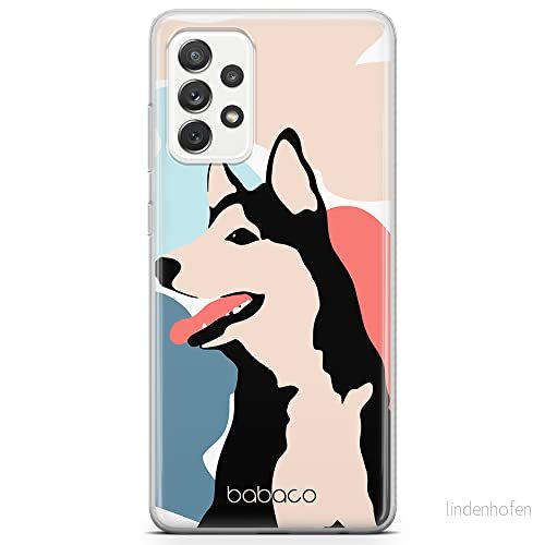 ERT GROUP mobiltelefonfodral för Samsung A72 5G originalt och officiellt licensierat Babaco mönster Dogs 001 Vit optimalt anpassad till formen på mobiltelefonen, fodral tillverkad av TPU plast 5905131001474