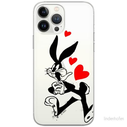 ERT GROUP mobiltelefonfodral för Samsung A71 originalt och officiellt licensierat Looney Tunes mönster Bugs 002 Vit optimalt anpassad till formen på mobiltelefonen, gedeeltelijk transparant 5903537535142