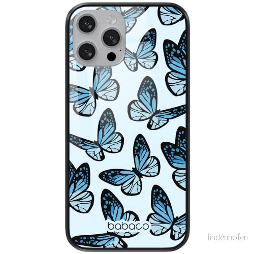 ERT GROUP mobiltelefonfodral för Samsung S20 ULTRA / S11 PLUS originalt och officiellt licensierat Babaco mönster Butterflies 002 tillverkad av härdat glas, anpassat till mobilens form, skyddsfodral 5904805740718
