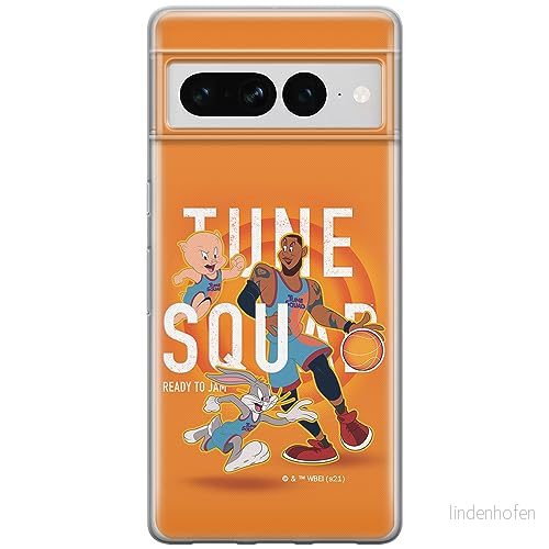 ERT GROUP mobiltelefonfodral för Google PIXEL 7 PRO originalt och officiellt licensierat Looney Tunes mönster Space Jam 004 anpassad till formen på mobiltelefonen, fodral tillverkad av TPU plast 5905795174859