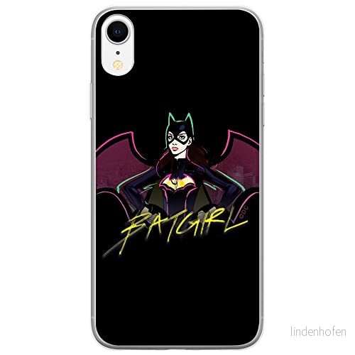 ERT GROUP mobiltelefonfodral för Apple Iphone XR originalt och officiellt licensierat DC mönster Bat Girl 004 Vit optimalt anpassad till formen på mobiltelefonen, fodral tillverkad av TPU plast 5903040790694