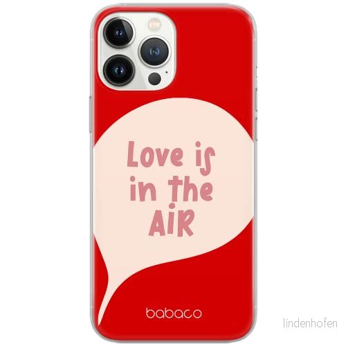 ERT GROUP mobiltelefonfodral för Samsung A51 originalt och officiellt licensierat Babaco mönster Love is in the air 001 Vit anpassad till formen på mobiltelefonen, fodral tillverkad av TPU plast 5904805031403