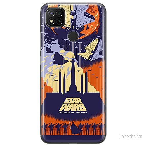 ERT GROUP mobiltelefonfodral för Xiaomi REDMI 9C originalt och officiellt licensierat Star Wars mönster 030 optimalt anpassad till formen på mobiltelefonen, fodral tillverkad av TPU plast 5903040284827