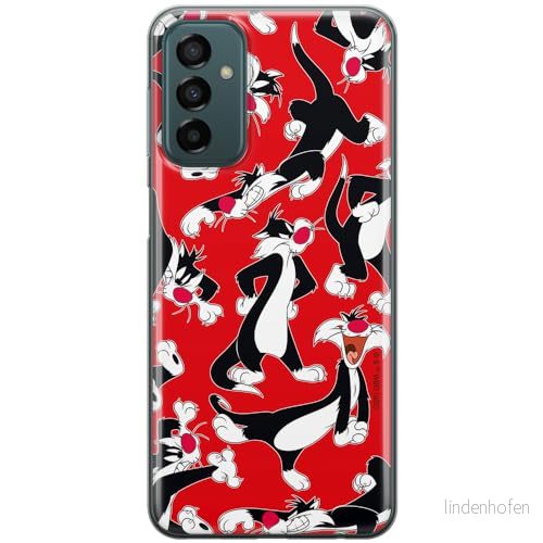 ERT GROUP mobiltelefonfodral för Samsung M23 5G originalt och officiellt licensierat Looney Tunes mönster Sylvester 006 optimalt anpassad till formen på mobiltelefonen, fodral tillverkad av TPU plast 5905511650957