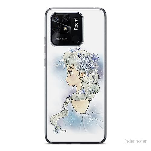 ERT GROUP mobiltelefonfodral för Xiaomi REDMI 10C originalt och officiellt licensierat Disney mönster Elsa 010 optimalt anpassad till formen på mobiltelefonen, fodral tillverkad av TPU plast 5905511539122