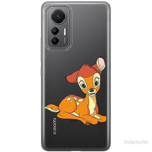 ERT GROUP mobiltelefonfodral för Xiaomi 12 LITE originalt och officiellt licensierat Disney mönster Bambi 016 optimalt anpassad till formen på mobiltelefonen, gedeeltelijk transparant 5905511511258