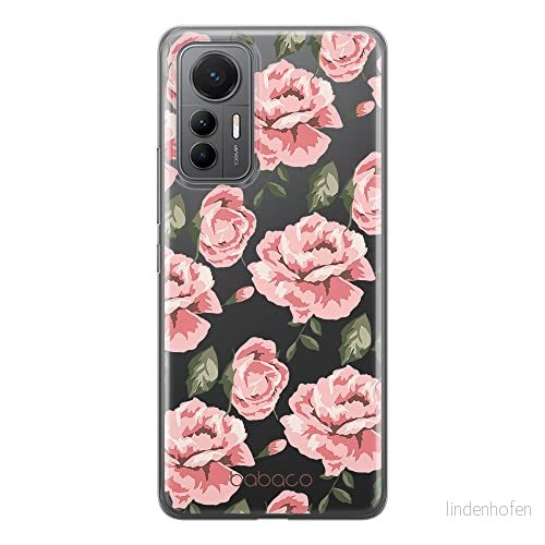 ERT GROUP mobiltelefonfodral för Xiaomi 12 LITE originalt och officiellt licensierat Babaco mönster Flowers 013 optimalt anpassad till formen på mobiltelefonen, gedeeltelijk transparant 5905511507107