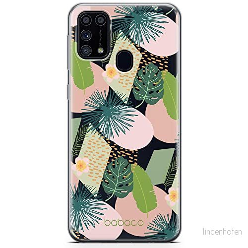 ERT GROUP mobiltelefonfodral för Samsung M31 originalt och officiellt licensierat Babaco mönster Plants 012 optimalt anpassad till formen på mobiltelefonen, gedeeltelijk transparant 5903932577839