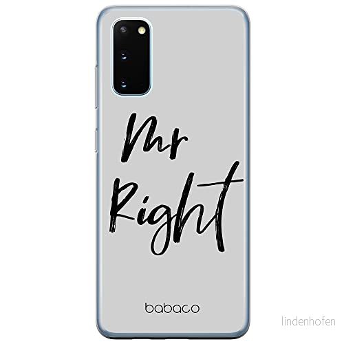 ERT GROUP mobiltelefonfodral för Samsung S20 FE / 5G originalt och officiellt licensierat Babaco mönster Mr Right 001 anpassad till formen på mobiltelefonen, fodral tillverkad av TPU plast 5904805051340