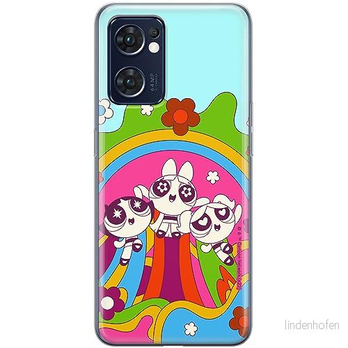 ERT GROUP mobiltelefonfodral för Oppo RENO 7 5G originalt och officiellt licensierat The Powerpuff Girls mönster 045, fodral tillverkad av TPU plast 5905511988500