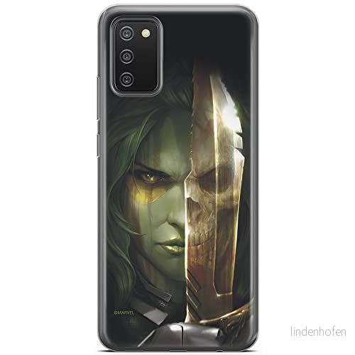 ERT GROUP mobiltelefonfodral för Samsung A02S originalt och officiellt licensierat Marvel mönster Gamora 002 optimalt anpassad till formen på mobiltelefonen, fodral tillverkad av TPU plast 5903040235270