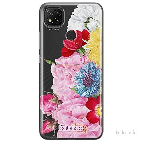 ERT GROUP mobiltelefonfodral för Xiaomi REDMI 9C originalt och officiellt licensierat Babaco mönster Flowers 056 optimalt anpassad till formen på mobiltelefonen, gedeeltelijk transparant 5905131361707