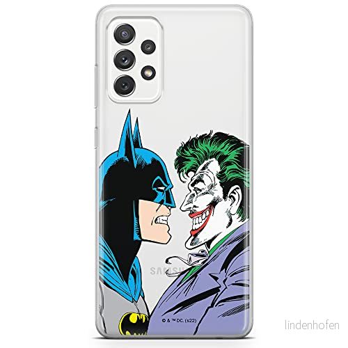 ERT GROUP mobiltelefonfodral för Samsung A73 5G originalt och officiellt licensierat DC mönster Batman & Joker 005 optimalt anpassad till formen på mobiltelefonen, gedeeltelijk transparant 5905131503404