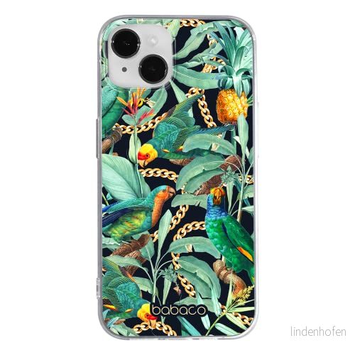 ERT GROUP mobiltelefonfodral för Iphone 13 originalt och officiellt licensierat Babaco mönster Flowers 058 optimalt anpassad till formen på mobiltelefonen, fodral tillverkad av TPU plast 5905131368980