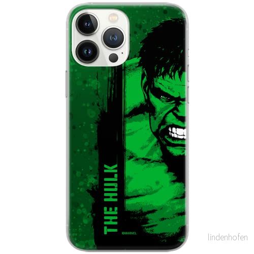 ERT GROUP mobiltelefonfodral för Samsung A51 originalt och officiellt licensierat Marvel mönster Hulk 001 Vit optimalt anpassad till formen på mobiltelefonen, fodral tillverkad av TPU plast 5903537490021
