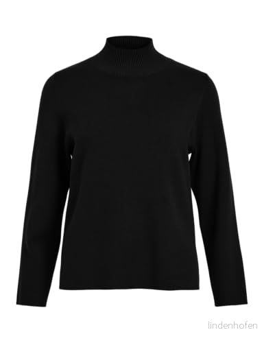 Objreynard Square Sleeve NOOS Stickad Tröja, XS, Svart 5715358345783
