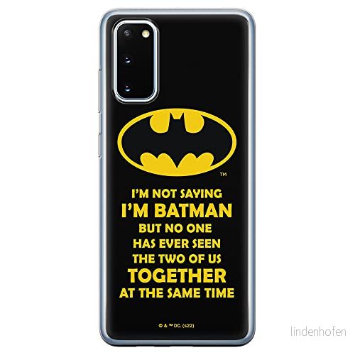 ERT GROUP mobiltelefonfodral för Samsung S20 / S11E originalt och officiellt licensierat DC mönster Batman 053 optimalt anpassad till formen på mobiltelefonen, fodral tillverkad av TPU plast 5905131550835
