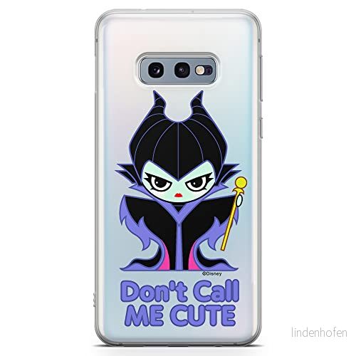 ERT GROUP mobiltelefonfodral för Samsung S10e originalt och officiellt licensierat Disney mönster Maleficent 003 optimalt anpassad till formen på mobiltelefonen, gedeeltelijk transparant 5905131478948