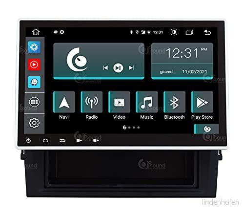Costum Fit Bilradio för Volkswagen Transporter Android GPS Bluetooth WiFi USB Full HD Touchscreen Display 10.1" Easyconnect Processor 8core Röstkontroller 8059307172851