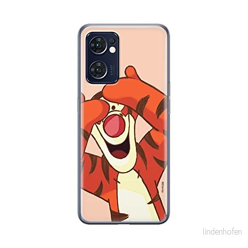 ERT GROUP mobiltelefonfodral för Oppo RENO 7 5G originalt och officiellt licensierat Disney mönster Winnie the Pooh and Friends 035, fodral tillverkad av TPU plast 5905511312022